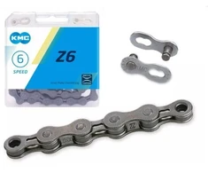 Grandinė KMC Z6 Pilkas 6/7-speed 114-links