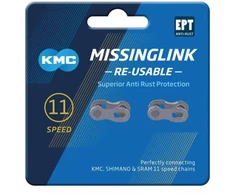 KMC Jungtis 11R EPT 2 vnt. sidabrinė, 11 eilučių, blister