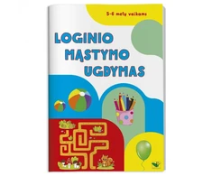 KNYGA Loginio mąstymo ugdymas 5-6 metų vaikams