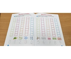 KNYGA Rašymo įgūdžių tobulinimas, susipažinimas su raidėmis. 4-5 metų vaikams.