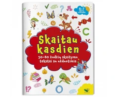 KNYGA Skaitau kasdien. 50-80 žodžių skaitymo tekstai su užduotimis.