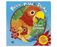 KNYGA Tai gyvi padarai. Paliesk, pajusk, išgirsk.