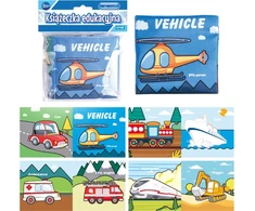 Knygelė su transporto priemonėmis Artyk E-Edu, 10 × 10 cm