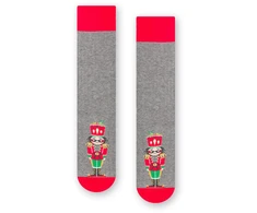 Kojinės 136-106 Melange Pilkas
