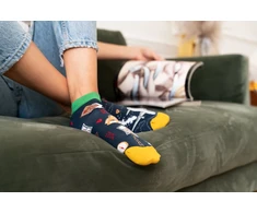 Kojinės Travels Low 034-A015 Dark Jeans