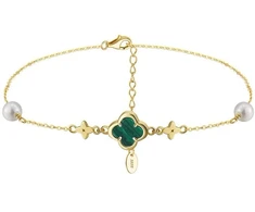 Kojos grandinėlė 4leaf Gold
