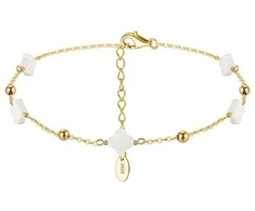 Kojos grandinėlė Clover Gold