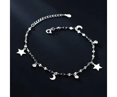 Kojos grandinėlė Stars and Moon