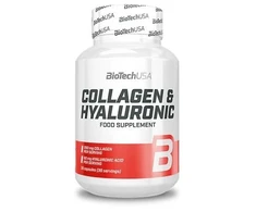 Kolageno ir hialurono kapsulės BioTechUSA 30 kapsulių