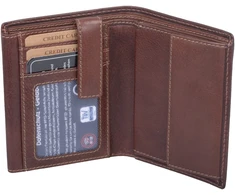 Kombinuota piniginė vyrams AVANCO 270-48-08 RFID - Ruda