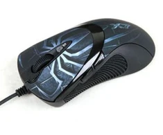 Kompiuterinė pelė A4Tech Evo XGame lazerinis Oscar X747 Brown Fire A4TMYS29980 (lazerinė; 3600 DPI; ruda spalva)