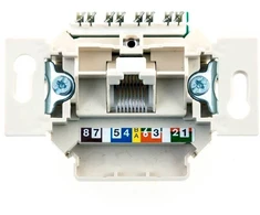 Kompiuterinis lizdas JUNG EPUAE8UPOK6US (1xRJ45 CAT 6)