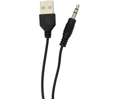 Kompiuterio kolonėlės Kolonėlės 2.0 Sbox SP-203, juodos