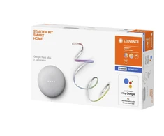Komplektas- išmanusis garsiakalbis GOOGLE NEST + 6W SMART FLEX LED juosta, 1,8m