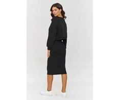 Suknelė Komplektas moterims Makadamia, elegantiškas, ilgarankovis