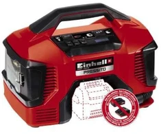 Kompresorius Einhell Pressito Solo, 11 bar, juodas ir raudonas