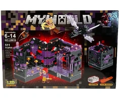 Konstruktorius LED MineCraft My World 610