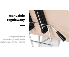 Kosmetologinis krėslas su dviem dėklais Basic 202, rožinis