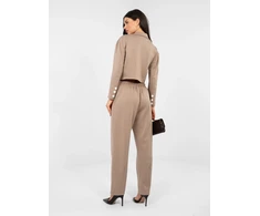 Kostiumėlis moterims-IT-KMPL-22255.70-ciemny bezowy