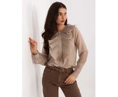 Koszula-IT-KS-28990.05P-smėlio spalva