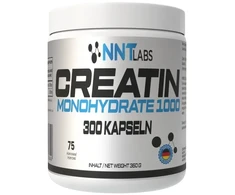 Kreatino monohidrato kapsulės NNT Labs Creatin Monohydrate 1000 300 kapsulių
