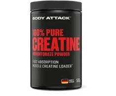 Kreatino monohidrato milteliai Body Attack 100 % Pure Creatine 500g