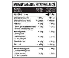 Kreatino monohidrato milteliai MST 500g