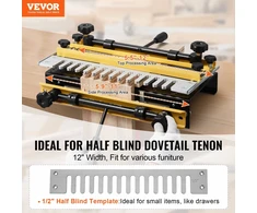 VEVOR Kregždės uodegos frezavimo šablonas 310 mm