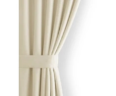 Kreminė užuolaida su kilpa AmeliaHome 155 × 9 cm, 2 vnt.