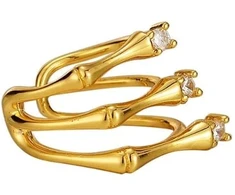 Kremzlės auskaras Gold Claws