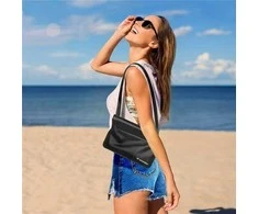 Wozinsky WWS-01 Atsparus vandeniui PVC Waist Bag - Juodas