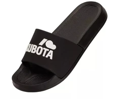 Kubota paprastos baseino šlepetės juodos K0000-101-003-23-1