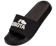Kubota paprastos baseino šlepetės juodos K0000-101-003-23-1