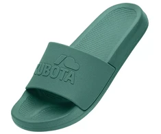 Kubota paprastos baseino šlepetės žalios K25SS-101-001-18-1