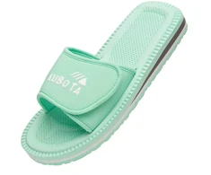 Kubota Velcro Klasikinės šlepetės Pastelinės žalios K25SS-100-001-17-1