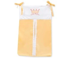 Kūdikio krepšys Little Prince/Princess persikinis