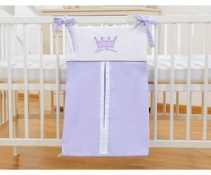 Kūdikio krepšys šviesiai alyvinis Little Prince/Princess