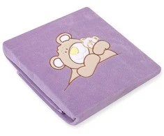 Kūdikio vilnos pledas Teddy Bear Barnaba alyvinis