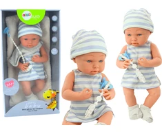 Lean Toys 42 cm lėlė su priedais vaikams nuo 18 mėn.