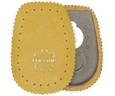 Kulno įklotai Coccine Heel Pad Cork and Leather Peccary“