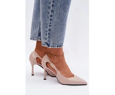 Kūno spalvos aukštakulniai bateliai Step in style