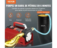 VEVOR Dyzelinio kuro pernešimo siurblys 12V