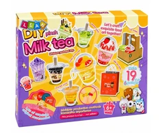 Lean Toys Kūrybinis miniatiūrinių pieno arbatos gėrimų rinkinys