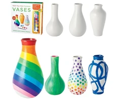 Kūrybinis rinkinys „Paint Your Own Porcelain Vases“