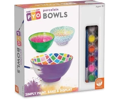 Kūrybinis rinkinys „Paint Your Own Porcelain Bowls“
