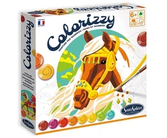 Kūrybinis spalvinimo rinkinys „Colorizzy Žirgai”