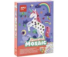 Kūrybinis žaidimas „Deimantinė mozaika”