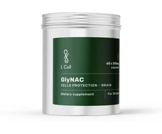 L Cell GlyNAC 500mg kapsulės, 60vnt