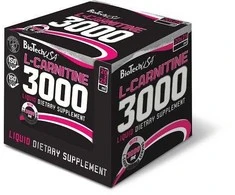 L-karnitinas skystas 3000 mg (20 x 25 ml) BioTech