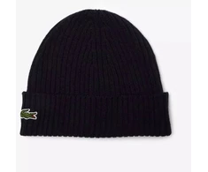 Lacoste Briaunota vilnos kepurė Tamsiai mėlyna - RB0001-166